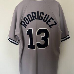 New York Yankees ALEX RODRIGUEZ #13 MAJESTIC JERSEY